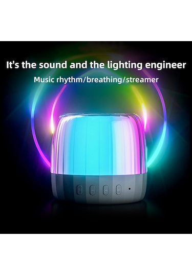 Leezsing Thinkplus K3 Plus Taşınabilir Bluetooth Hoparlör: Kablosuz Müzik, Güçlü Bas, Mikrofon, Su Geçirmez Tasarım