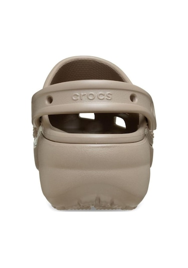 Classic Platform Clog W Vizon Kadın Terlik-9193 Vizon