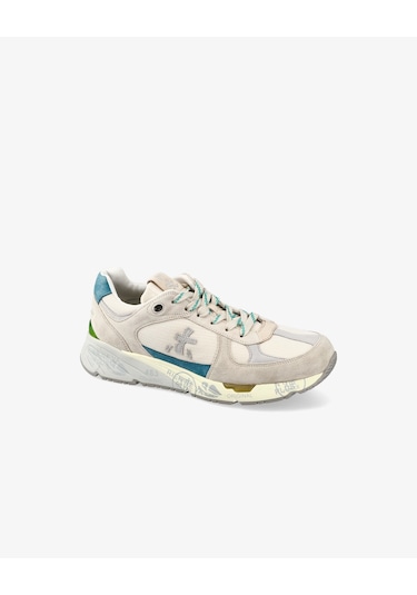 Premiata Sneakers Mase 7294 Beyaz Mavi Beyaz - Mavi