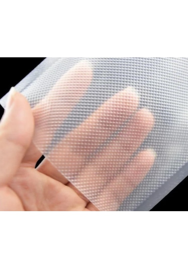 20x30 Tırtıklı 5 Kg Gofrajlı 90 Mikron Ev Tipi Gıda Vakum Poşeti Torbası Bpa İçermez