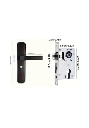 Willowhaven Sarı Bronz Avrupa Klasik Moda Yatak Odası Kapı Kolu Seti Sessiz Mekanik Kilit Dayanıklı.