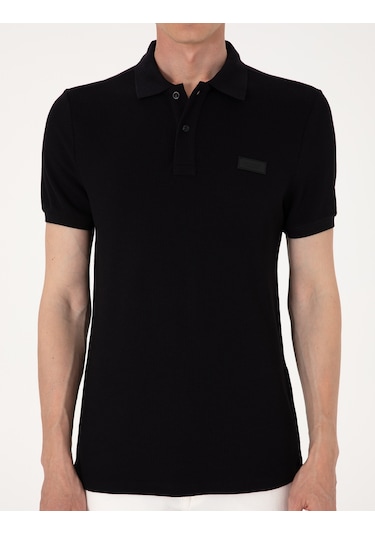 Pierre Cardin Erkek Siyah Tişört 50309959-vr046 Siyah