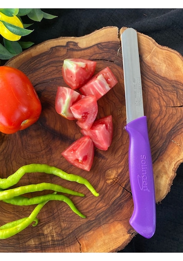 Solingen Mor Mikro Doğrama Ve Sebze Biçaği