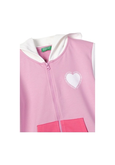 Kız Çocuk Sweatshirt Bnt-g21273 Pembe