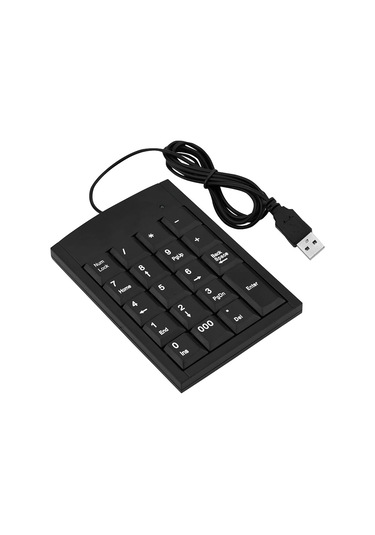 Usb Sayısal Tuş Takımı, Dizüstü Bilgisayar, Pc Bilgisayar İçin Taşınabilir Mini Sayısal Tuş Takımı Sayısal Tuş Takımı