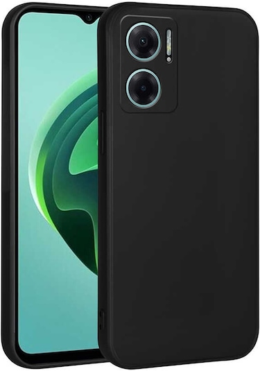 Redmi 10 5g Kılıf Tchs Premier Silikon Kapak - Siyah Siyah