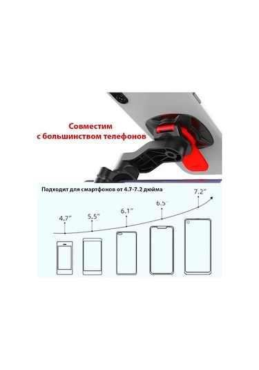 Ulzyvf Su Geçirmez Titreşim Önleyici Motosiklet Telefon Tutucu - Gps Navigasyon Aksesuarı Kırmızı Kırmızı
