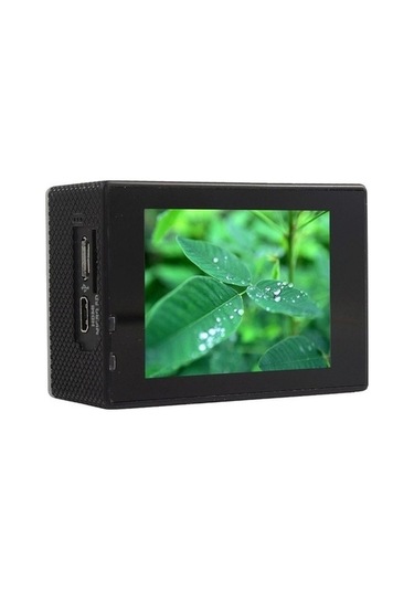 Ulzyvf F60 2.0 Ekran 170 Açılı Wifi Kamera, 64gb Destekli Su Geçirmez Sarı Sarı