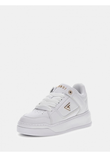Guess Delove Kadın Beyaz Sneaker Fltdelele12-whıte Beyaz