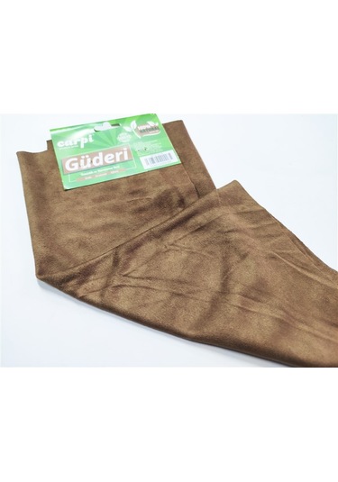 3 Adet Güderi Bez Natural Lüks 50x35 Cm Evde Arabada Ofiste