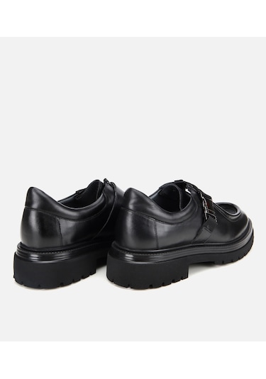 Hotiç Erkek Deri Siyah Metal Tokalı Klasik Loafer 02ayh311670a100 02ayh311670a100 Siyah