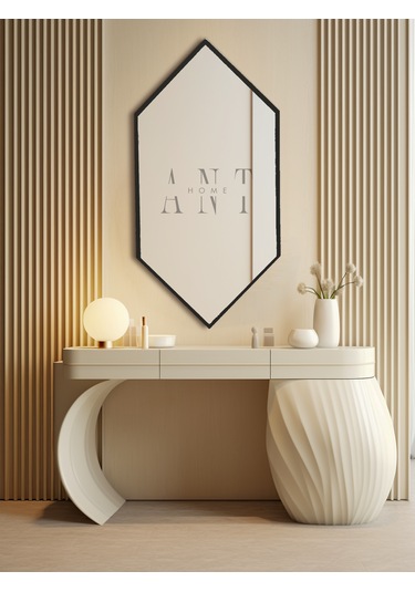 Ayna, Duvar Aynası, Konsol Aynası, Holl Aynası, Banyo Aynası Siyah