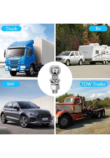 3500 Kg Alttan Civatalı Römork Çeki Topuzu 50mm