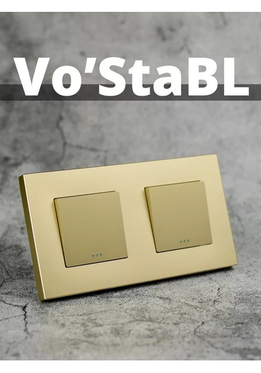 Vo'stabl Çift Çerçeveli Tekli İki Anahtar 239524812