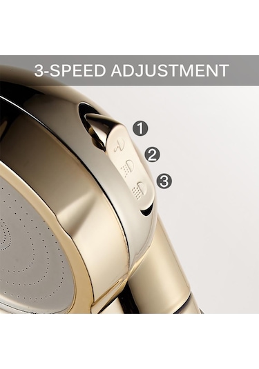 Gümüş Basınçlı 3 Modlu Yağmurlama Su Duşu El Güçlendirme Kafası Gümüş