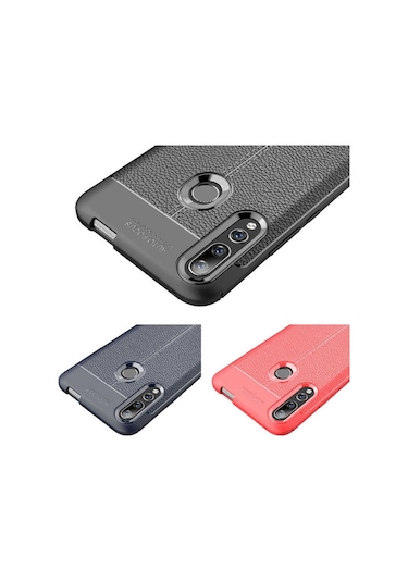 Huawei Y9 Prime 2019 Kilif Deri Tarzi Niss Silikon Case 389468690