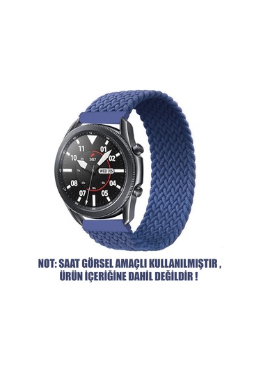 Microsonic Huawei Watch Gt5 Pro 46mm Kordon, Medium Size, 155mm Braided Solo Loop Band