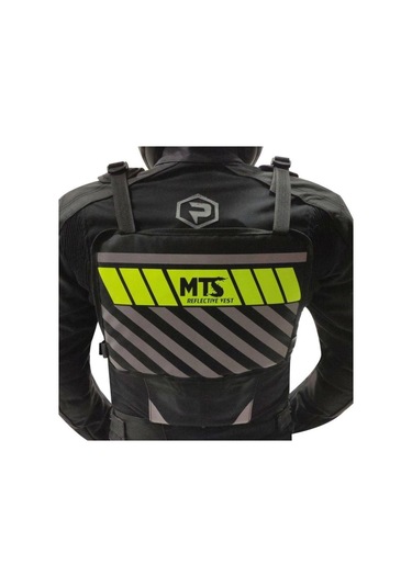 Mb018 Mts Reflektörlü Göğüs Çantası Sarı