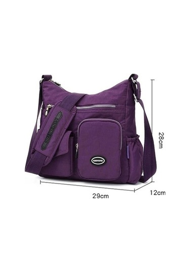 Tongxida Bosphorusboutique Tek Su Seyahat Rahat Omuz Naylon Moda Messenger Mavi Geçirmez Deniz Çanta Bayanlar Cg Mavi Mavi