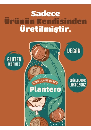 Fındık Sütü Bazı Konsantre Bitkisel Süt 250gr, %100 Fındık, Şekersiz