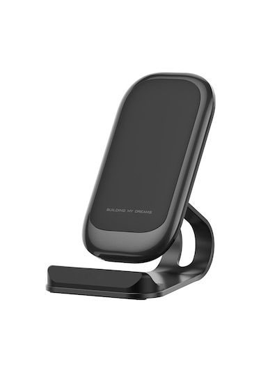 Hfambition 15w Hızlı Kablosuz Şarj Aleti, Metal Telefon Tutucu, İphone/xiaomi/samsung Uyumlu, Dikey-yatay Şarj, Akıllı Koruma Diğer