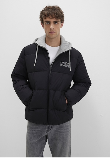 Mavi - Siyah Ceket 0110662-71379 Siyah