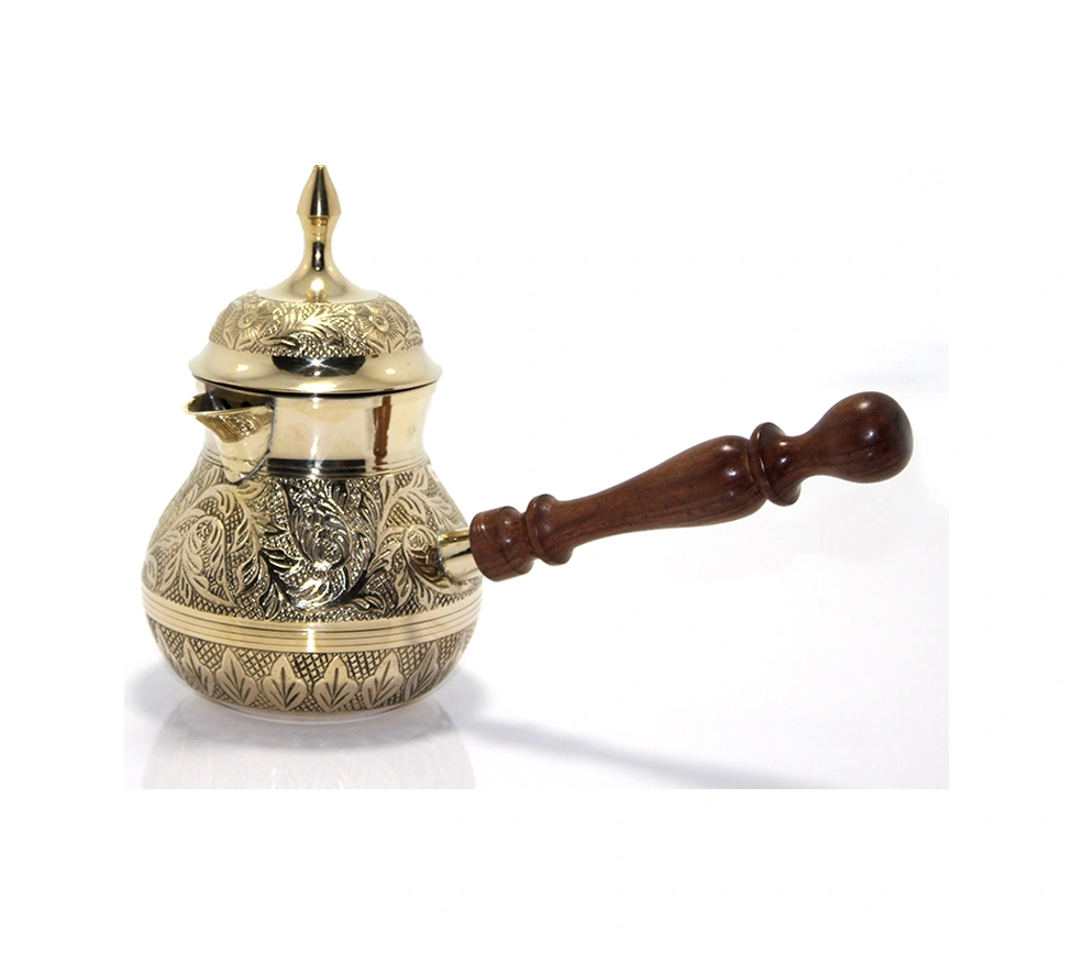 River World Cezve Pirinç 6,5 İnç