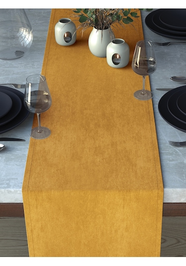 Kadife Dokulu Acem Lalesi Sarısı Runner Acem Lalesi Sarısı