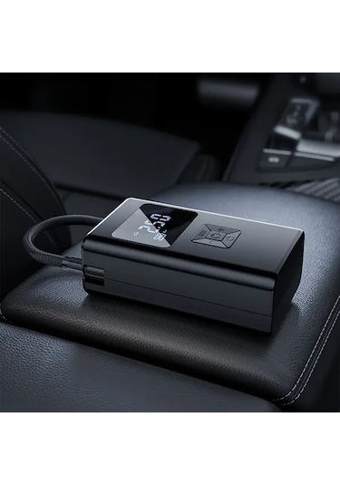 Willowhaven Portable Air Pump Şarjlı Kablosuz Araba Bisiklet Motosiklet Lastik Şişirme