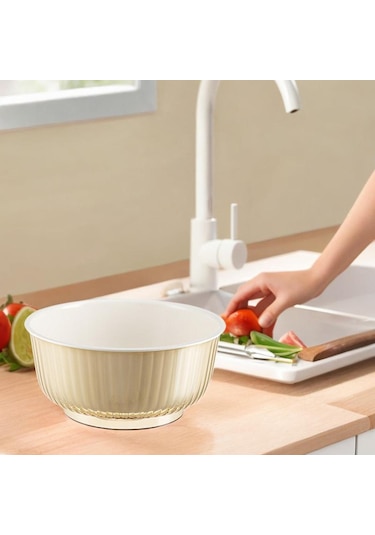 Suntek Mutfak Kevgir Kase Seti Meyve Temizleyici Yıkama Renk-a