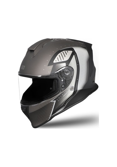 Dinamo Evo Bunker Siyah-beyaz-antrasit Kask C2 Çok Renkli