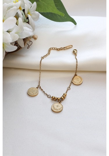 Mrs Flower Tuğralı Çelik Halhal Çok Renkli