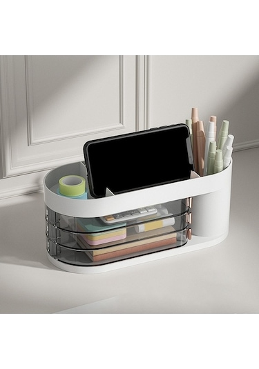 Pazly Suntek Ofis Masaüstü Masaüstü Kozmetik Için Ev Beyaz Zv Diğer