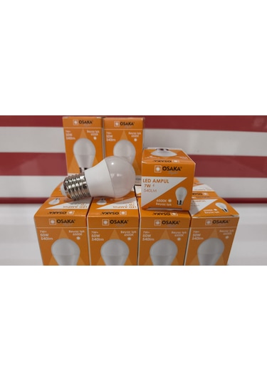 230v 7w E27 G45 Led Top Ampul Beyaz Led 031 20 Adet