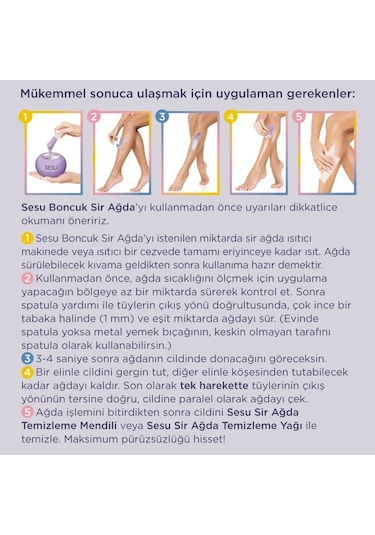 Sesu Ağdaya Ilk Adım Boncuk Sir Ağda 2 x 250 G