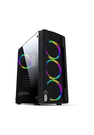 Gametech Colder Rainbow 4x120 MM Fanlı Oyuncu Bilgisayar Kasası