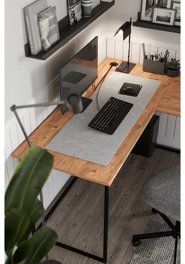 Bofigo Çalışma Masası Ofis Masası Köşe Masa Bilgisayar Masası Odin 7 Çam