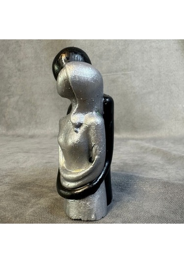 Uretti - Hülya 6683 El Yapımı Dekoratif Sarılmış Çift Biblo 1 Adet