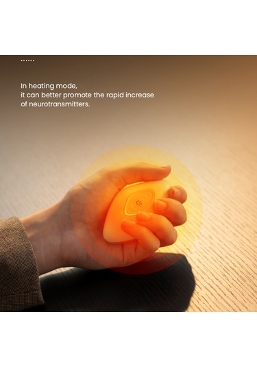 He-m004 Mikro Akımlı Uyku Yardım Cihazı Elde Taşınabilir Anksiyete Giderici Öğeler Akıllı Hipnoz Aracı Masajı Yetişkinler İçin Usb Şarj Edilebilir Rahatlatıcı Altın - Pembe