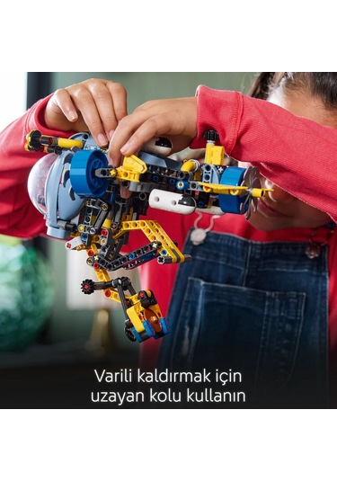 LEGO® Technic Derin Deniz Araştırma Denizaltısı 42201 - 9 Yaş ve Üzeri Mühendislik ve Bilimi Seven Çocuklar için Oyuncak Yapım Seti (413P) LEGO® Technic Derin Deniz Araştırma Denizaltısı 42201 - 9 Yaş ve Üzeri Mühendislik ve Bilimi Seven Çocuklar için Oyuncak Yapım Seti (413P)