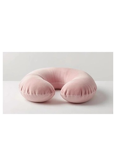 Seyahat Boyun Yastığı Ortopedik Pembe