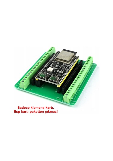 Esp32 Genişleme Kartı Klemens Soket Esp32-s3 44 Pin Hızlı Prototipleme Kolay Bağlantı 25.5mm