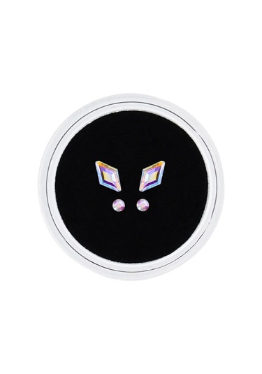 3 Adet Diş Dişleri Kristal Süsleme Diş Taşlar Moda Diş Taşlar Güzellik Elmas Diş Kristal Diş Takı Dekorasyon Bur Koyu Pembe