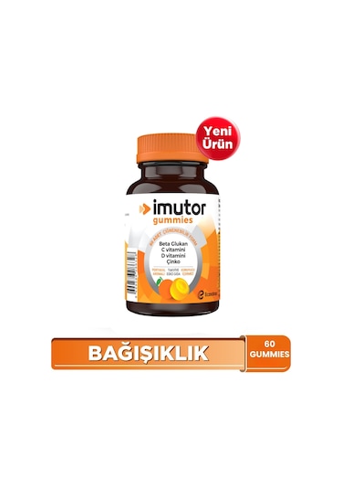 Imutor Gummies 60 Çiğnenebilir Form