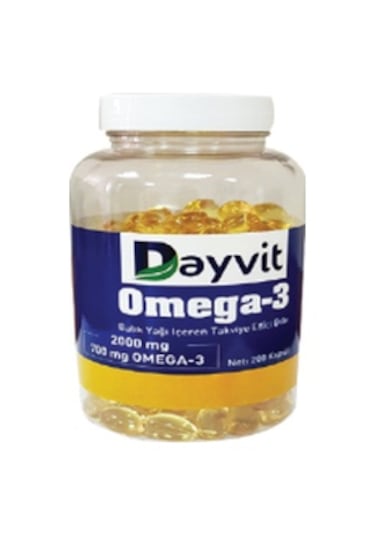 Dayvit Omega 3 200 Kapsül