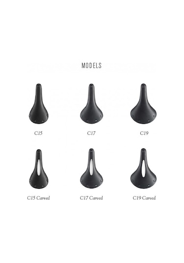 Brooks Cambium C15 Carved All Weather Sele Siyah C205c A06300 Siyah