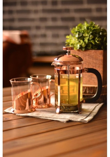 Bambum Holmes - French Press Set 600 Ml Kahverengi