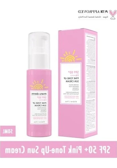 Spf 50+ Pembe Ton Eşitleyici Güneş Kremi, 50 Ml