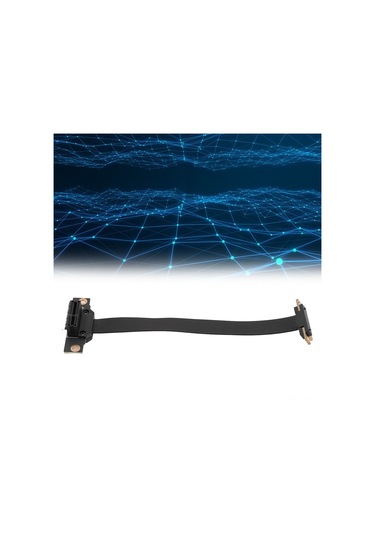 Xindoker Pcıe 3.0 X1 8gbps Hızlı Transfer Riser Kablosu - Grafik Kartı, Ses Kartı, Kablosuz Ağ Kartı İçin 30cm Esnek Genişletici