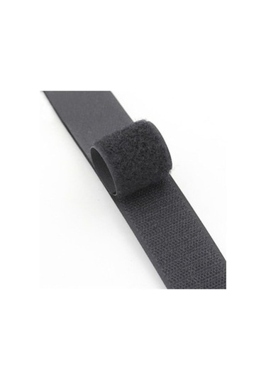 Cırt Cırtlı Bant 5 Metre 2 Çift Taraflı Siyah 2 Cm